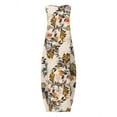 thumbnail image 4 of ZANZEA Womens Dresses Floral Print Sleeveless Holiday Tank Dress, 4 of 4