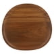 thumbnail image 3 of Whole Wood Lovesickness Wood Irregular Oval Solid Wood Pan Plate Fruit Dishes Saucer Tea Tray Dessert Dinner Plate Tableware Set, 3 of 11