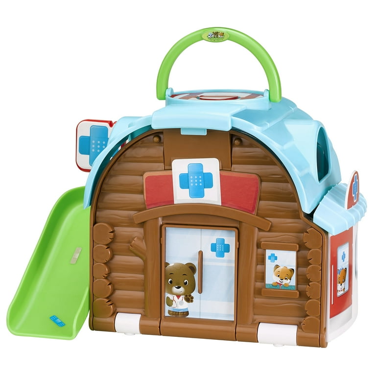Timber Tots, Care Center, 9pc Medical Toy Playset, Fox Animal