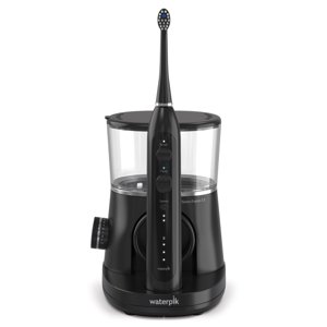 Waterpik Sonic-Fusion 2.0 Flossing Toothbrush Electric Toothbrush & Water Flosser Combo Black