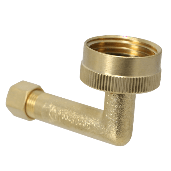 2 Pcs XFITTING 1/4 OD X 3/4 Dishwasher Elbow, 201-1-10=2X