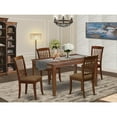 thumbnail image 4 of East West Furniture Dining Room Set Mahogany, DUDA5-MAH-C, 4 of 4