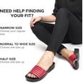 thumbnail image 7 of AEROTHOTIC Womens Slides Slip On Recovery Footwear Plantar Fasciitis Slides for Women with Arch Support Yoga Mat Indoor Outdoor Walking Ladies Soft Padded Dressy Non Slip Foodbed Beach Sandals Women, 7 of 7