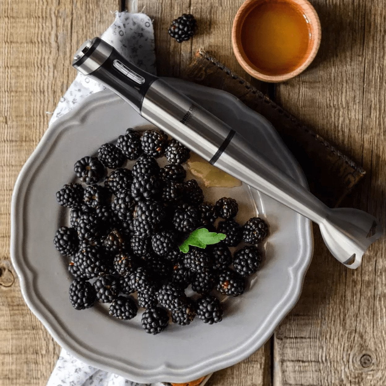 Better Chef  Better Chef 260W Variable Speed Stainless Steel Immersion Blender with Cup