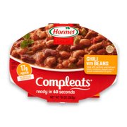 (6 pack) (6 pack) Hormel Compleats Chili with Beans, 9 Ounce