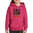 thumbnail image 1 of California Republic Bear Black Stack CA Hollywood Los Angeles Gift CALI Youth Hoodies Sweater, 1 of 5