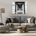 thumbnail image 2 of Stupell Industries Pier Structure in Perspective Gray Framed Giclee Art, design by Jeff Poe Photography, 2 of 8