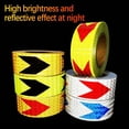 thumbnail image 5 of Decor Decals Tape Film Self Adhesive Motorcycle Reflective Film Reflective Stickers Safety Mar Car Reflector Sticker Car Reflective Tape Warning Strip 7, 5 of 8