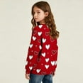 thumbnail image 6 of KyCheLot Girls Cute Sweatshirts Valentine's Day Printed Long Sleeve Casual Sports Crewneck Warm Pullover Tops 1-15 Years, 6 of 7