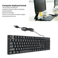 thumbnail image 3 of Minority Language Keyboard 104 Keys USB Wired Keyboard with 4.9ft Cable, Slim Keyboard for Desktop Laptop Computer Universal, 3 of 7