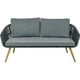 thumbnail image 2 of Juego de Muebles de Jardin Jardimex Rattan 5 Pz Doble Mesa Negro, 2 of 6