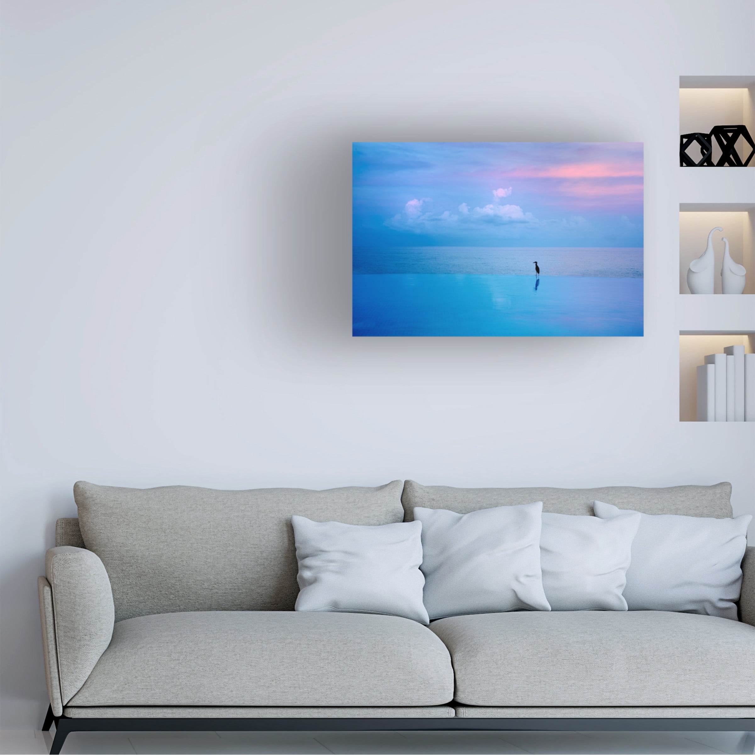 Dennis Frates 'Reflections 11' Canvas Art