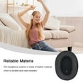 thumbnail image 3 of Cateissary 1 par de auriculares, almohadillas para los oídos, almohadillas universales para auriculares, funda protectora, reemplazo de Relojes inteligentes Negro, 3 of 6