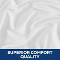 thumbnail image 2 of Linteum Textile Supply White Bed Sheets – Soft and Comfortable Spa & Massage Flat Sheets 250 Thread Count Top Sheets for Hotels, Home, Hospitals, Spas & Rental Properties (6 Pack, 66x115 Inches), 2 of 8