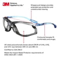thumbnail image 2 of Gafas de seguridad 3M Virtua CCS, antivaho, lentes transparentes, marco azul, 2 of 6