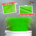 thumbnail image 3 of Novelty Place Green Hairy Costume Headband - Fun and Fuzzy Crazy Hair Wig Troll Hair Costume Accessories - Perfect for Sports Parties, Costume, Cosplay, and Halloween, 3 of 6