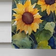 thumbnail image 5 of Carolines Treasures DAC1617CHF 40 x 28 in. Sunflowers in Watercolor House Flag, 5 of 7
