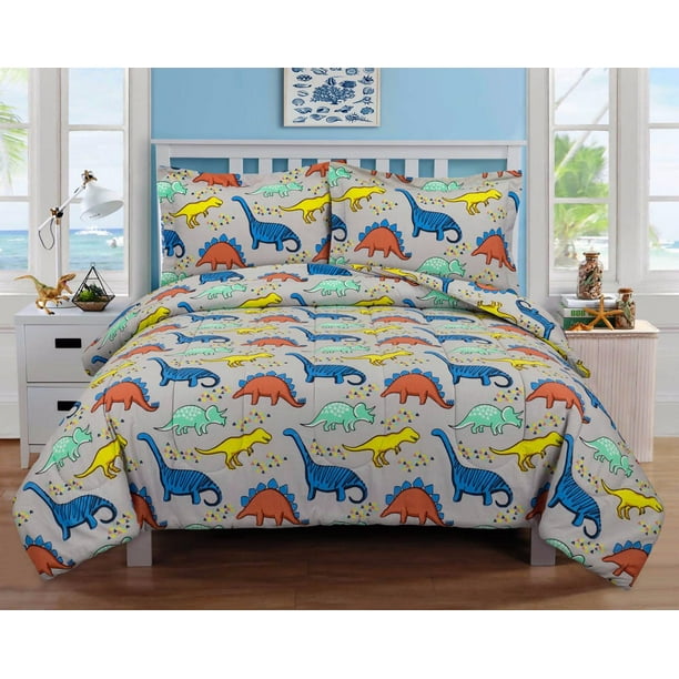 Mainstays Dino Comforter Set - Walmart.com