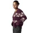 thumbnail image 6 of Mills by Millie Bobby Brown Women's Floral Jaquard Sweater Cardigan, Sizes XXS- XXL, 6 of 8