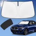thumbnail image 1 of Parasol Para Jeep Compass Cubierta De Parabrisas De 4 Capas Para Ventana Frontal Ajuste Personalizado Compass 2017-2024 Visera Solar 240T Escudo Retráctil Bloques De Sombra Rayos Uv Enfriador Accesori, 1 of 5