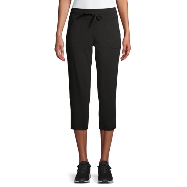 Athletic Work Women's Athleisure Knit Capri Pants