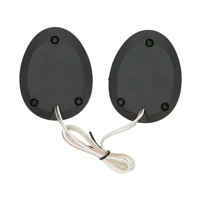 Car Audio Loudspeaker, High Sensitivity Car Tweeter for Car Sound System Black,Silver