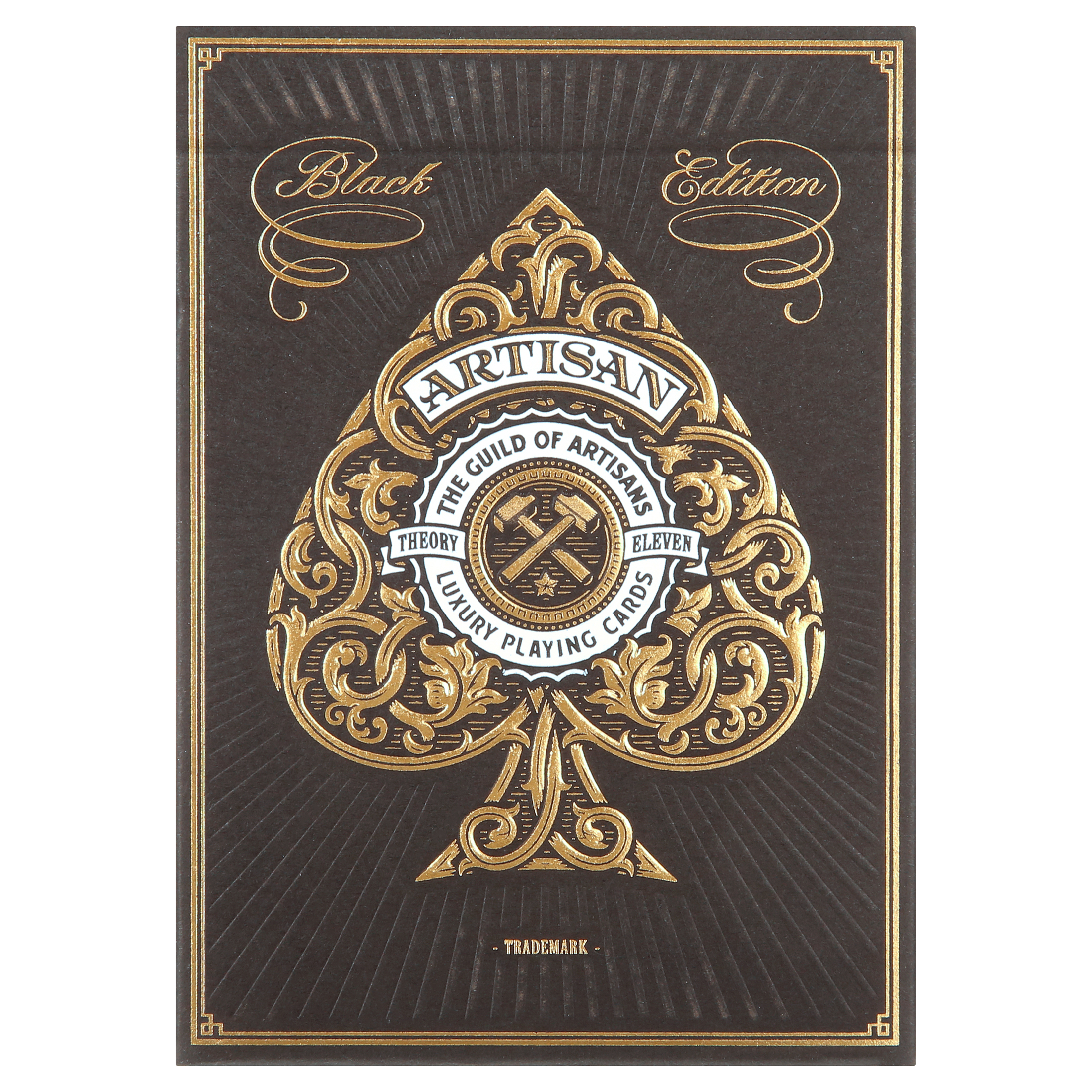 theory11 Artisan Playing Cards (Black) photo 1