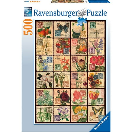 Ravensburger Vintage Flora Puzzle, 500 Pieces