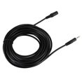 thumbnail image 3 of Cable de audio, macho de 3,5 mm a hembra Cable de extensión de audio Jack Cable auxiliar Construcción robusta Jadeshay A, 3 of 8