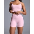 thumbnail image 4 of Shorts INGIA tiro alto 13 cm V-Back Scrunch rosa M, 4 of 6
