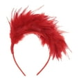 thumbnail image 2 of Unique Bargains 1 Pc Headband Feathers Hair Accessories for Women Red, 2 of 4