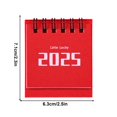 Small Stand Up Desk Calendar 2025 