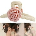thumbnail image 2 of Pince à Cheveux Fleur: Cheveux Attraper Barrette Accessoire de Coiffure pour les Femmes Fille, 2 of 10
