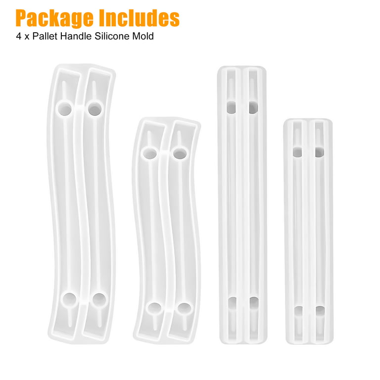 6x2x2 Knife Handle Block Silicone Mold For Epoxy Resin - 6 Square Column  Mold