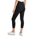Maternity Oh! Mamma Legging Capris with Full Panel, 2Pack