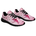 thumbnail image 6 of BreaStCancer Awareness Faith Hope Love Shoes Sneakers Black Size 7, 6 of 7
