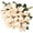 Champagne, variant on 3 Bunches Artificial Flowers Silk Roses Buds Realistic Bouquet Arrangement for Decoration Wedding Party Centerpieces (Light Pink)