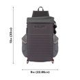 thumbnail image 3 of Allen Company Competitor All-In-One Molded Shooting Bag, Gray, 3 of 11