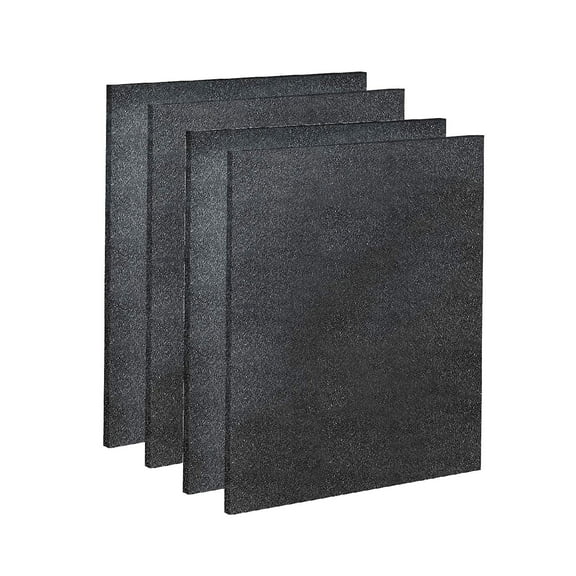 Nispira Replacement Carbon Pre Filter for Air Purifier, Compatible with Vornado Air Purifier Models AC300, AC350, AC500, AC550, PCO200, PCO300, PCO500 Compared to Part MD1-0023. A Set of 4 Filters