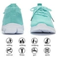 thumbnail image 4 of Walking Shoes for Women Wide Width Mesh Lace up Athletic Walking Sneakers Outdoor, 4 of 9