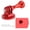 Red, variant on Rupoun Premium Aluminium Alloy Adapter Base Action Camera Accessory Multipurpose Mount 1/4in Screw to Sport Camera Interface Black for Videographers