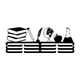 thumbnail image 1 of Colgador de pared para medallas de gimnasia, placas, deportes atléticos, corredores de carreras 30x1134cm, 1 of 9