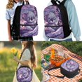 thumbnail image 2 of Jeiento Koala Backpack and Lunch Box Set Girls 4-6/6-8/8-12 Toddler Kids Primary School Bookbags for Third Grade Purple Flowers Schoolbag with Lunch Bag Pencil Case 3 in 1 Book Bags, 2 of 7