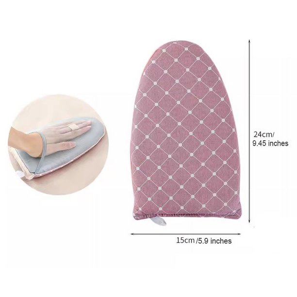 Tabla de planchar lavable, Mini guantes antiquemaduras, cubierta de almohadilla de hierro, resistente al calor, resistente a las manchas, para tienda de ropa