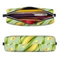 thumbnail image 2 of Fotbe Fresh Sweet Corn Pattern Leather Pencil Case, Pencil Pouch with Durable Zipper, Compact and Stylish Organizer for Stationery, Art Supplies, Travel Essentials, 2 of 7
