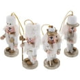 thumbnail image 7 of 4pcs Christmas Nutcracker Ornaments Nutcracker Figurine Christmas Table Decoration, 7 of 7