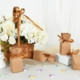thumbnail image 3 of TONIFUL 3/8 Inch x 100yds Coffee Brown Color Satin Ribbon Thin Solid Fabric Ribbons Roll for Gift Wrapping Invitation Floral Hair Balloons Craft Party Wedding Decoration Valentine's Day Bouquet, 3 of 6