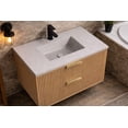 thumbnail image 4 of San Diego 36" Floating Bathroom Vanity Oak, 4 of 11