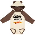 thumbnail image 3 of Inktastic Kayaking Future Kayaker Boating Boys or Girls Long Sleeve Baby Bodysuit, 3 of 5