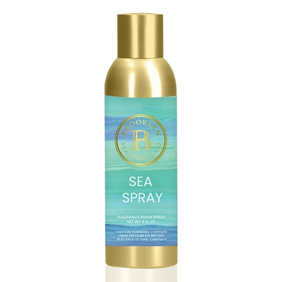 6oz Room Spray Brooklyn Fragrance Co - Water Color - Seaspray